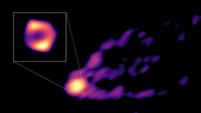 Imagem: R.-S. Lu (SHAO), E. Ros (MPIfR), S. Dagnello (NRAO/AUI/NSF)