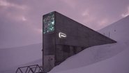 Svalbard Global Seed Vault, localizado em uma ilha isolada ao norte da Noruega. - Imagem: Reprodução/ CropTrust