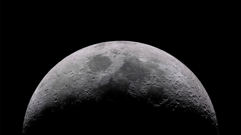 Robô explorador detectou a presença de oxigênio e enxofre no polo sul da Lua - Foto: Reprodução