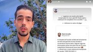 Filho de Faustão explica importância de transplante de coração - Foto: Reprodução/Redes sociais