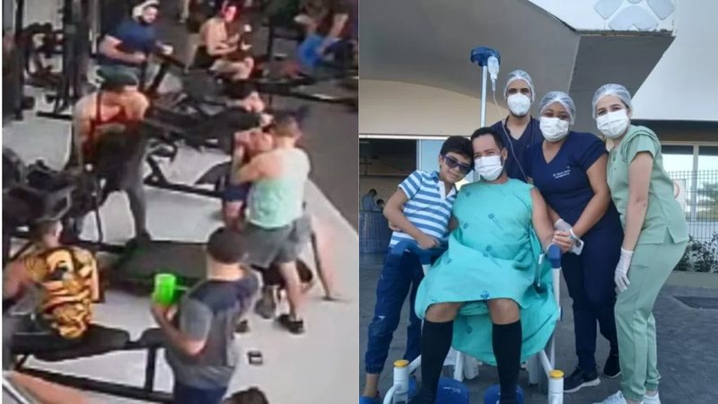 Regilaneo da Silva Inácio foi atingido por aparelho de musculação enquanto treinava - Foto: reprodução