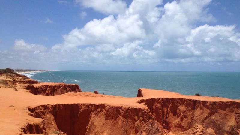 Praia de Morro Branco, no Brasil - Imagem: reprodução/Tripadvisor