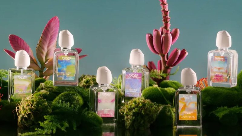 A linha Scent Surrection conta com 6 fragrâncias. - Imagem: reprodução/Future Society