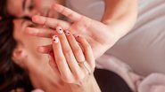 Para comemorar aniversário de relacionamento, Dia dos Namorados ou a sensação intensa de paixão, unhas românticas podem ser perfeitas. - Julia Pavaliuk / istock