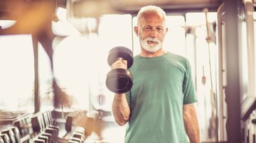a Musculação é muito importante para o envelhecimento saudável. - Mladen Zivkovic/ iStock