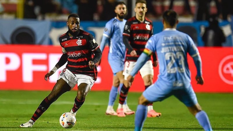 A situação aconteceu após o jogo do dia 22 na Bolívia. - Reprodução/Instagram/@flamengo