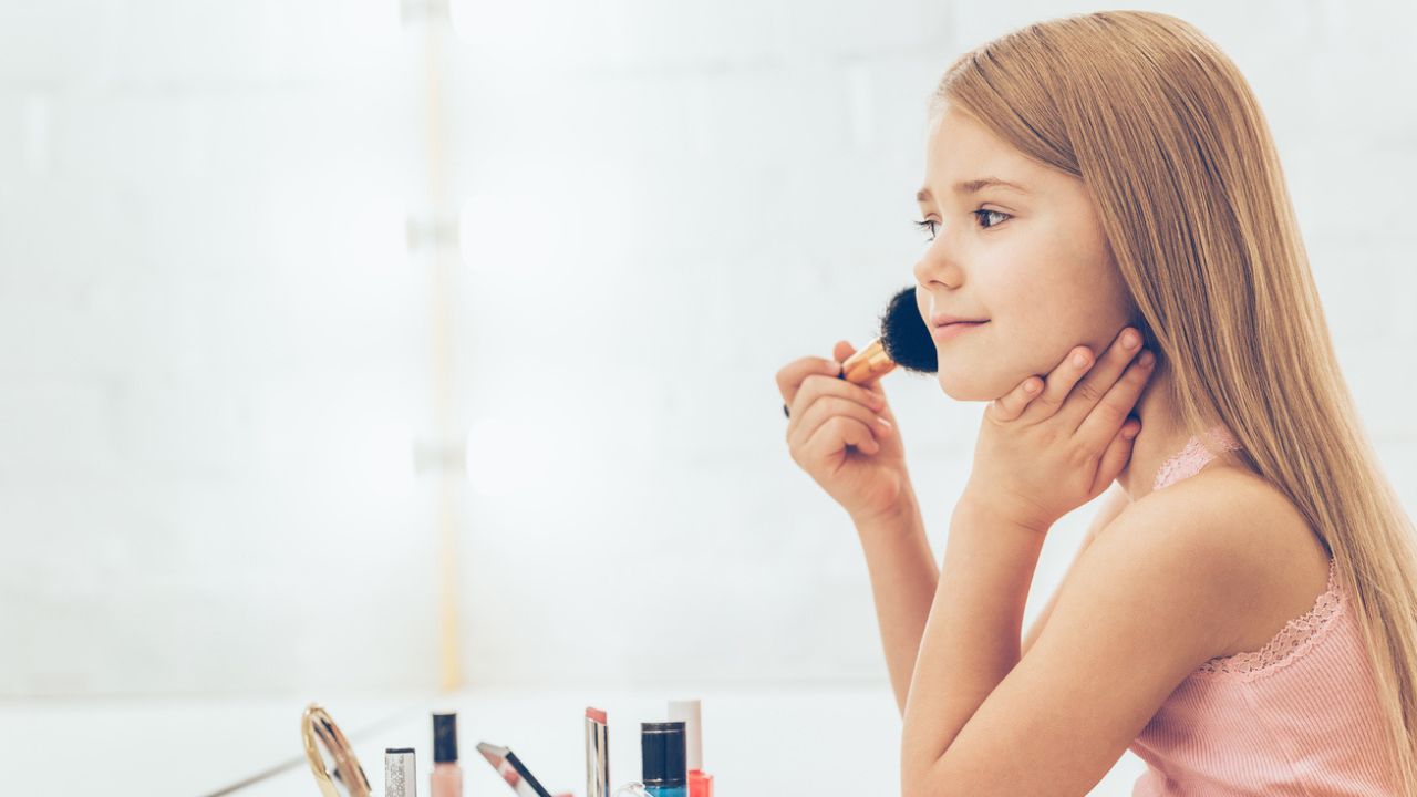 Maquiagem em crianças: são recomendadas? Quando usar?