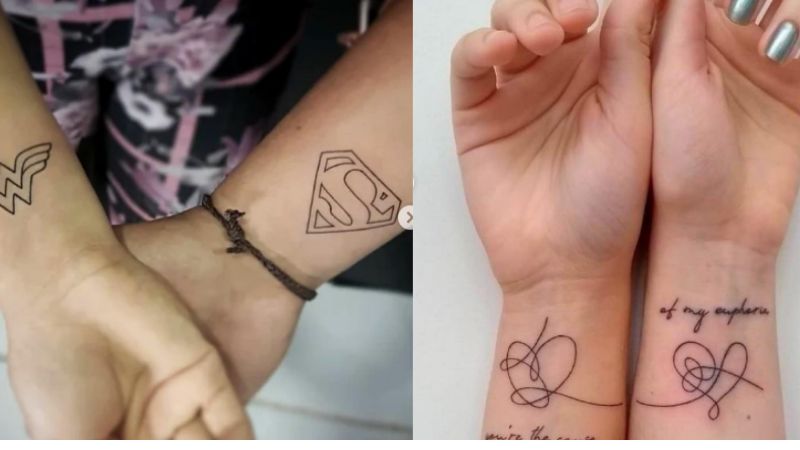 30 Lindas Ideias De Tatuagem Para Casais Para Te Inspirar!