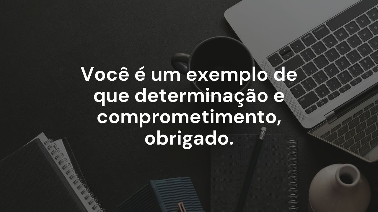 Frase de agradecimento para o Linkedin