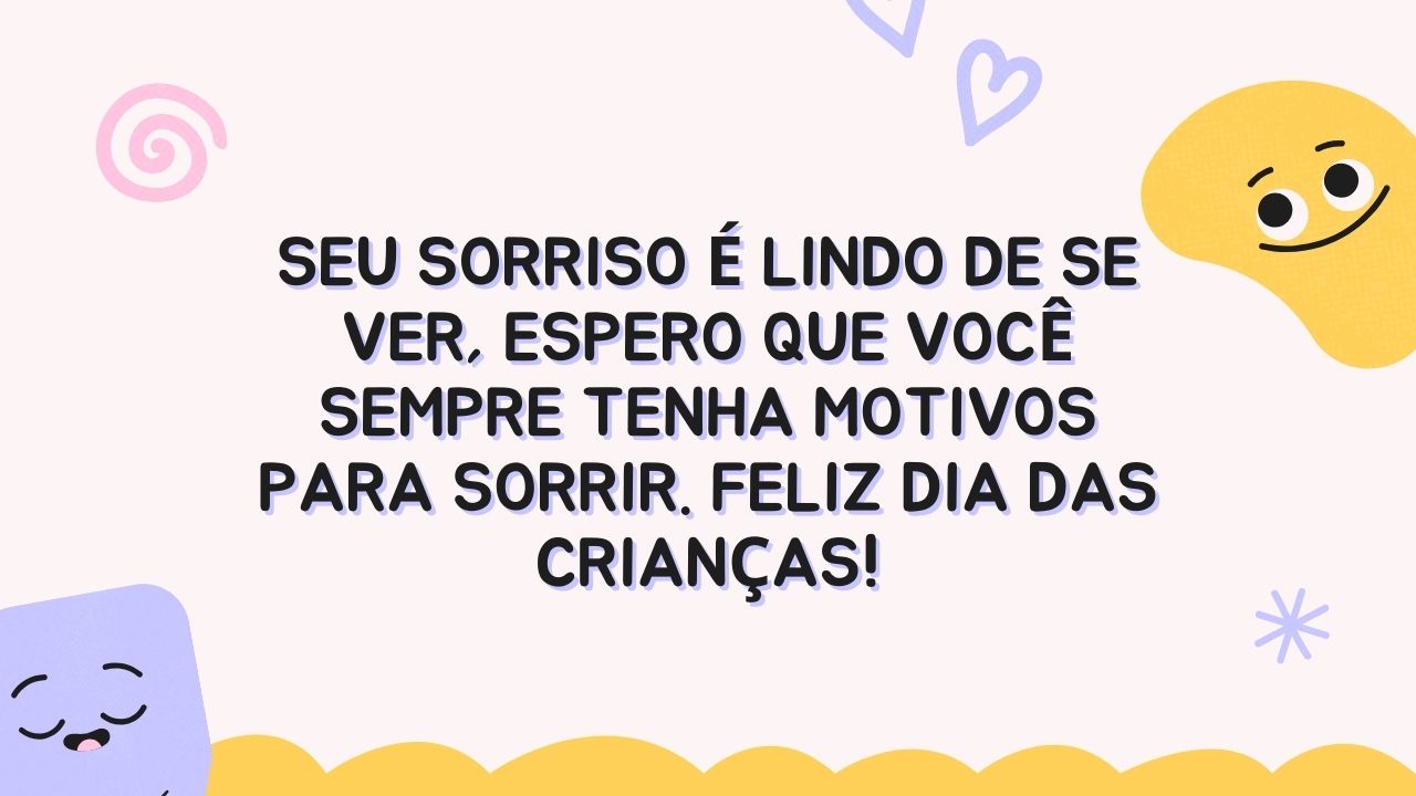 Frase de dia das crianças