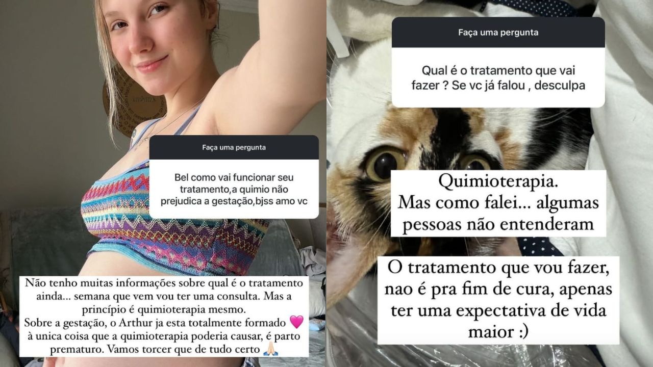 Captura de tela stories de Isabel Veloso